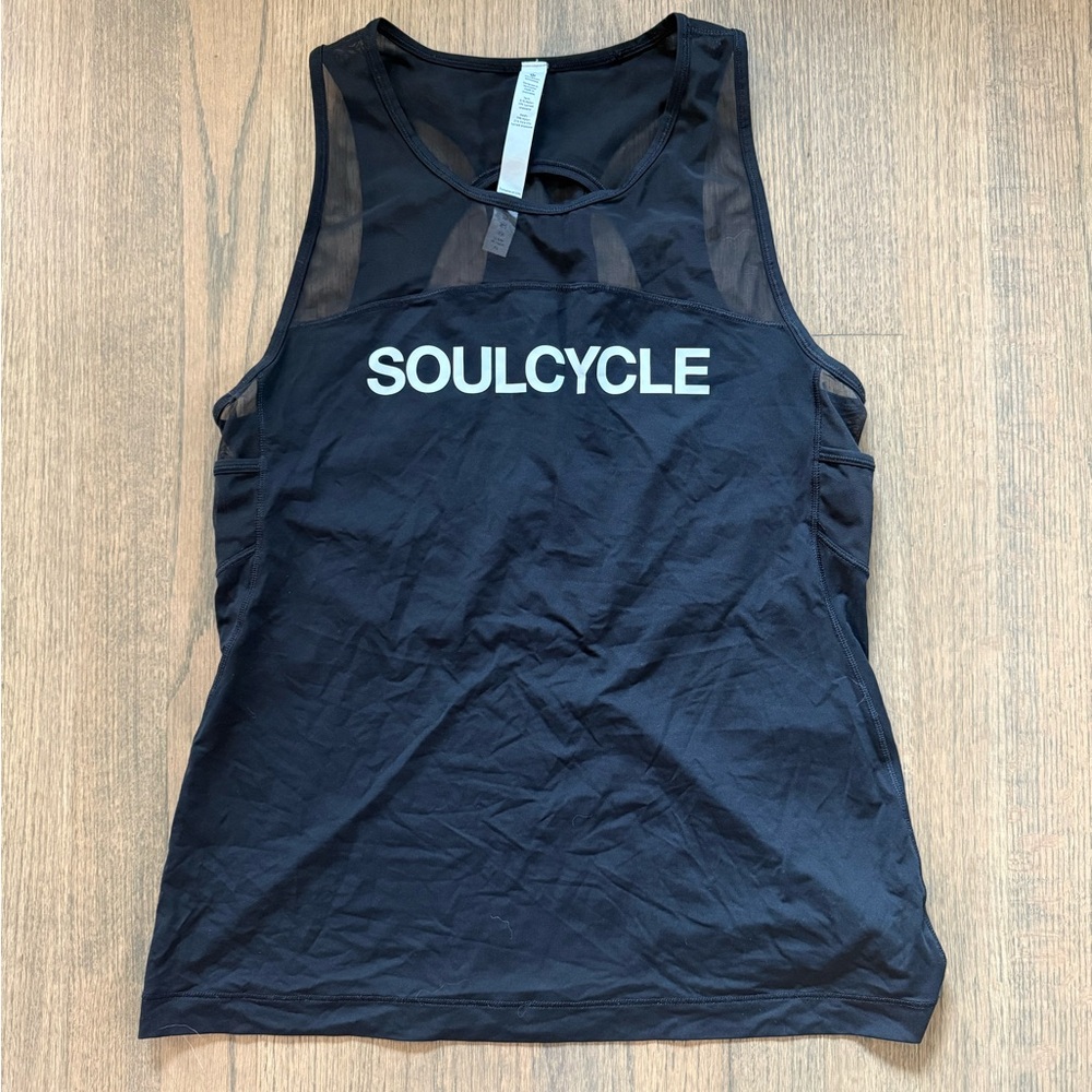Lululemon SoulCycle Women's Black Tank Top-Size 10